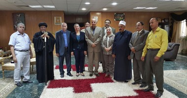 افتتاح الأستوديو الفرعى لإذاعة الوادى الجديد بمناسبة احتفال أكتوبر