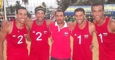 منتخب الطائرة الشاطئية يهزم  زيمبابوى ويتأهل لبطولة العالم