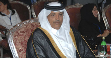 وزير العدل القطرى يجتمع مع السفير المصرى لدى الدوحة