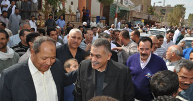 بالصور..السادات يفتتح مقر "مصر القومى" بالفيوم 