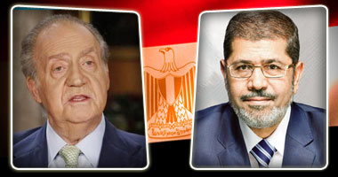 الرئيس مرسى يبعث ببرقية تهنئة ملك إسبانيا