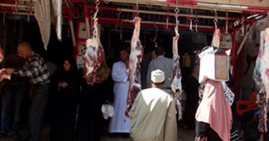 إقبال ضعيف على اللحوم بعد ارتفاع أسعارها بكفر الشيخ