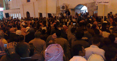 2000 سلفى بمطروح يتظاهرون تضامناً مع أحداث "التحرير"