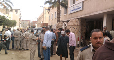بالصور.. تواصل الاحتجاجات ضد مأمور ورئيس مباحث بسيون