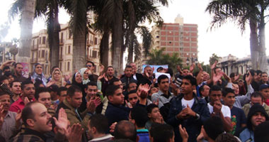 إصابة 5 ضباط أمن مركزى بالمنصورة والقبض على 13 من المتظاهرين