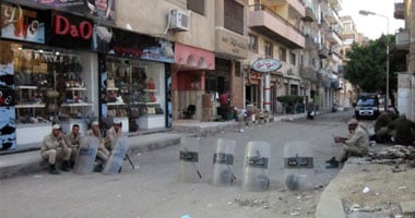 هدوء حذر بمحيط مقر "الحرية والعدالة" بالسويس