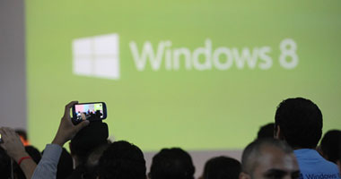 بالصور.. مايكروسوفت تطلق Windows 8 فى مصر