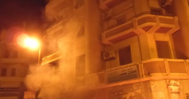 نيابة المنصورة تعرض المتهم بحرق "الحرية والعدالة" على الطب الشرعى