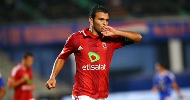 عماد متعب يعود لتدريبات الأهلي قبل مواجهة طنطا
