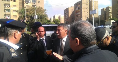 مدير أمن القاهرة يشرف على خطة تأمين الاستاد قبل مبارة مصر والسنغال