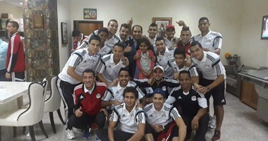 خالد لطيف يزور معسكر الشاطئية استعدادا للمشاركة فى شمال أفريقيا