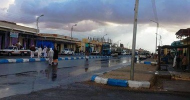 سقوط أمطار رعدية وثلوج بمناطق متفرقة فى مطروح