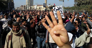 انطلاق مسيرة الإخوان من مسجد النور المحمدى بالمطرية