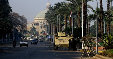 السيرك القومى والتنورة بساحة قبة جامعة القاهرة فى ذكرى أكتوبر