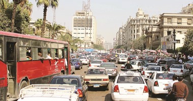  شلل مرورى بكورنيش النيل بسبب إغلاق بوابات قصر العينى