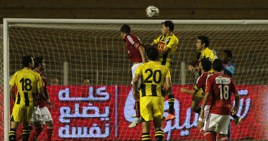"بامبو" يقود الأهلى للفوز على المقاولون فى لقاء الكروت الحمراء