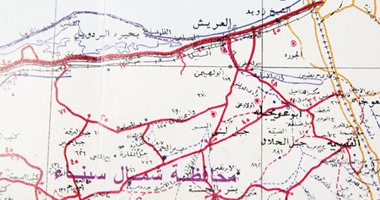 خريطة منافذ هروب الإرهابيين من أرض سيناء للصعيد..مصادر أمنية: عشرات التكفيريين فروا من سيناء عبر خليج السويس.. وخريطة الهروب بدأت بالطريق بين العريش والحسنة بشمال شبه الجزيرة مرورا برأس سدر والزعفرانة