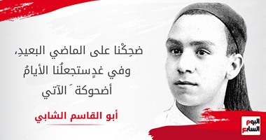 أبو القاسم الشابى..   " وفى غد ستجعلنا الأيام أضحوكة الآتى"  توقعات مؤكدة