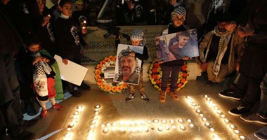 فى الذكرى الـ11 لوفاته.. بالصور.. ياسر عرفات رئيس يعيش فى قلب فلسطين