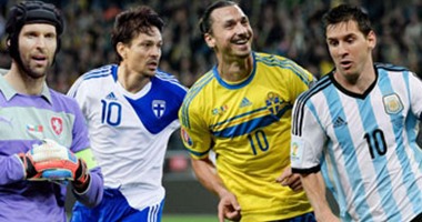 نجوم احتكرت جائزة أفضل لاعب فى بلادها.. إبرا يتفوق على الجميع