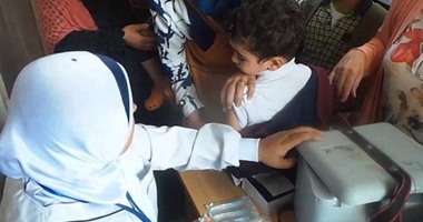 تواصل حملة التطعيم ضد الحصبة بقنا