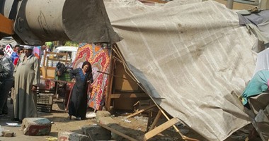 بالصور.. حملة مكبرة لإزالة الإشغالات بحى غرب شبرا الخيمة