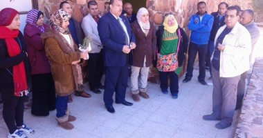 بالصور.. قوافل الإصحاح البيئى بجامعة قناة السويس تختتم أعمالها بجنوب سيناء