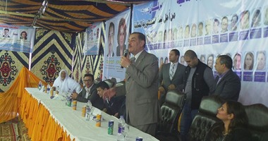 بالصور.. مؤتمر لقائمة التحالف الجمهورى بحلوان