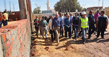 محافظ القليوبية يقود حملة لإزالة 3200 متر على نهر النيل بالقناطر الخيرية