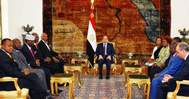 السيسى لوفد نواب كينى: نهر النيل يُمثل المصدر الوحيد للمياه للشعب المصرى