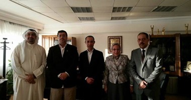 عصام الأمير يلتقى وفد جمعية الصحفيين الكويتيين