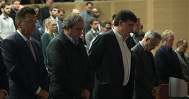 "بلاتينى" يزور مقر يويفا لتأبين ضحايا باريس