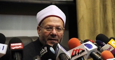 المفتى يهنئ الشعب المصرى ببدء جلسات مجلس النواب واكتمال خارطة الطريق