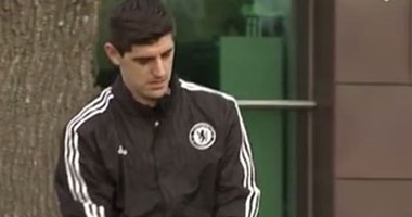 بالفيديو.. كورتوا يعود لتدريبات تشيلسى بعد غياب 75 يوما