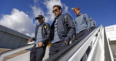 الكلاسيكو.. بالصور.. بعثة برشلونة تصل مدريد