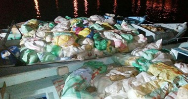 المتحدث العسكرى: ضبط 3 مراكب صيد فى "رأس محمد" محملة بـ 12 طن بانجو