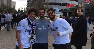 مارسيلو والجوكر أول المصريين الحاضرين فى ملعب الكلاسيكو