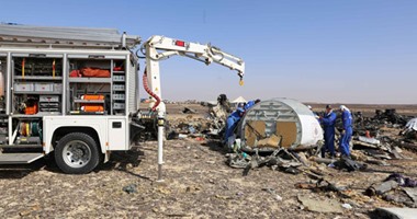 نقل حطام الطائرة الروسية إلى مطار القاهرة لفحصه وتحليله