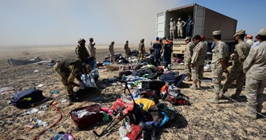 العثور على جثة جديدة و9 أشلاء لضحايا الطائرة الروسية فى سيناء