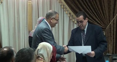 جامعة قناة السويس تبحث التعاون مع المجلس العربى الإفريقى للتكامل والتنمية