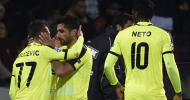 بالفيديو.. أغرب احتفال فى دورى أبطال أوروبا