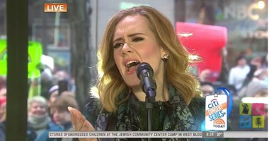 بالفيديو.. آديل تقدم أغنيتها الجديدة "Million Years Ago" فى "Today show"