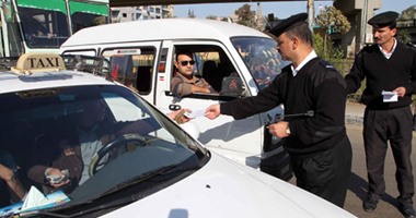 تحرير 1360 مخالفة خلال حملة مرورية بالإسماعيلية