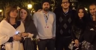 بالفيديو.. الفنانون المصريون والعرب يدعمون تونس من مدينة قرطاج