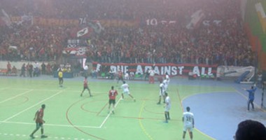 الأهلى يهزم الزمالك 33/32 فى دورى كرة اليد مواليد 98