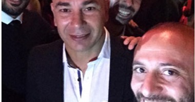وائل رياض ينشر صورة تجمعه بحسام حسن.. ويؤكد: أفضل مهاجمى الكرة المصرية