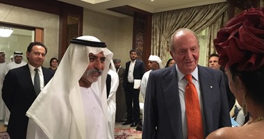 بالصور.. خَوَّان كارلوس ملك إسبانيا السابق فى ضيافة الإمارات