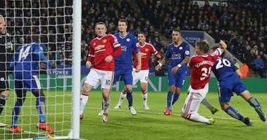 بالفيديو والصور.. مانشستر يونايتد يتنازل عن صدارة الدورى بالتعادل مع ليستر