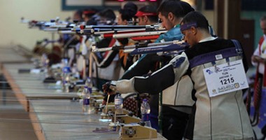 حمادة طلعت يحتل المركز الـ 17 فى كأس العالم للرماية بتايلاند