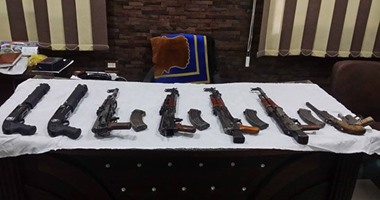 ضبط 233 قطعة سلاح وتنفيذ 81 ألف حكم خلال 24 ساعة